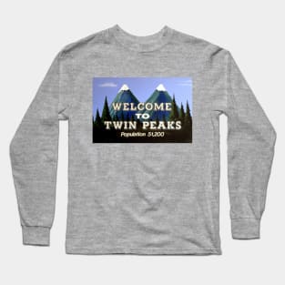 Welcome to Twin Peaks Long Sleeve T-Shirt